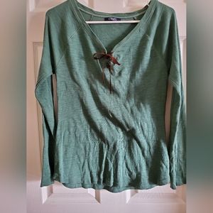 Casual knit long sleeve